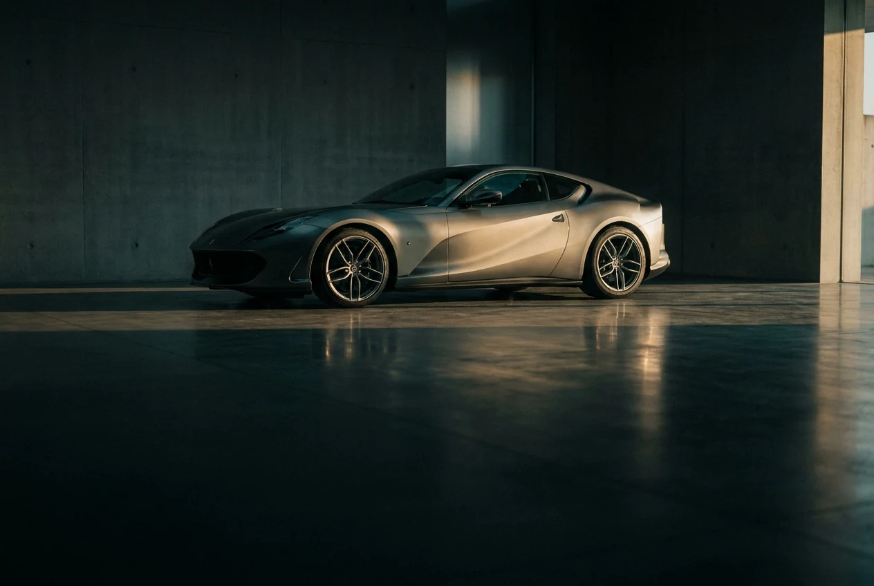 Classic car dealer website concept